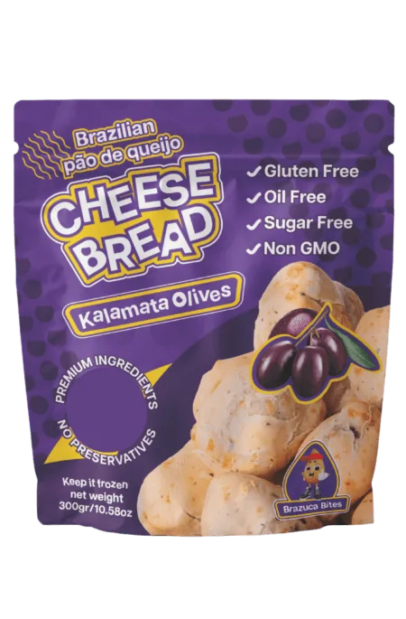 Cheese Bread - Kalamata Olives