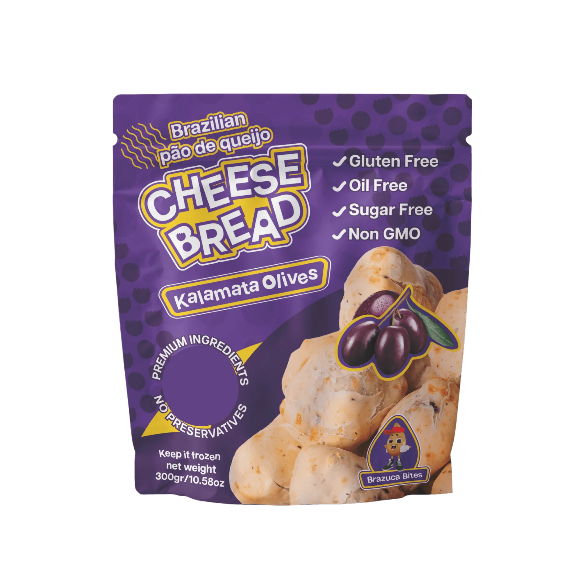 Cheese Bread - Kalamata Olives